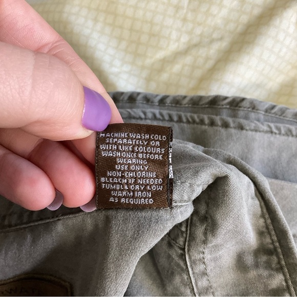 Clearwater Outfitters Mens Olive Khaki Green Long Sleeve Outdoorsman Top Medium - Picture 9 of 9